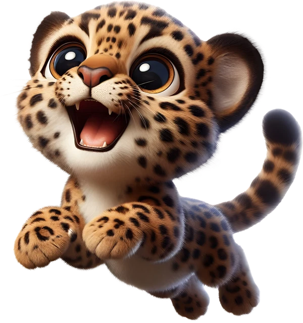 Lenny the leopard cub